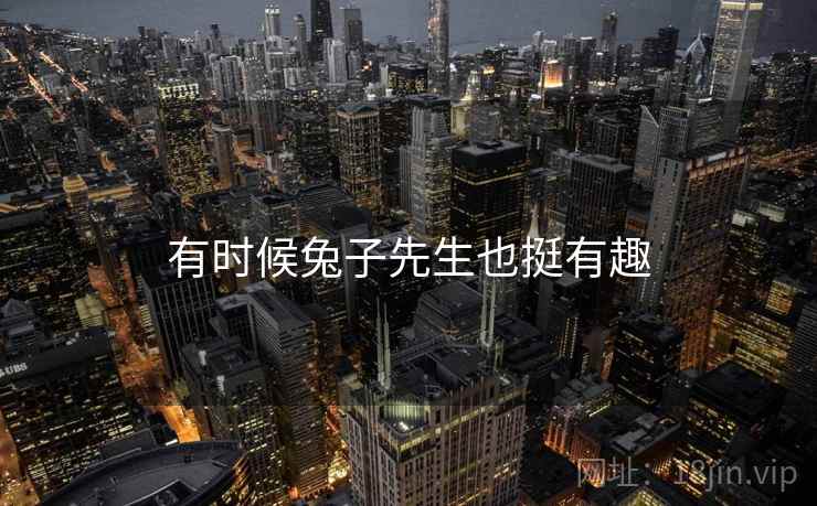 有时候兔子先生也挺有趣