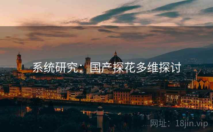 系统研究：国产探花多维探讨  第1张