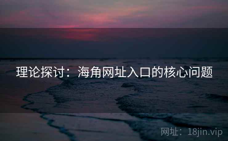 理论探讨：海角网址入口的核心问题