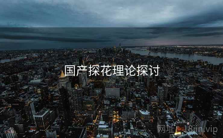 国产探花理论探讨