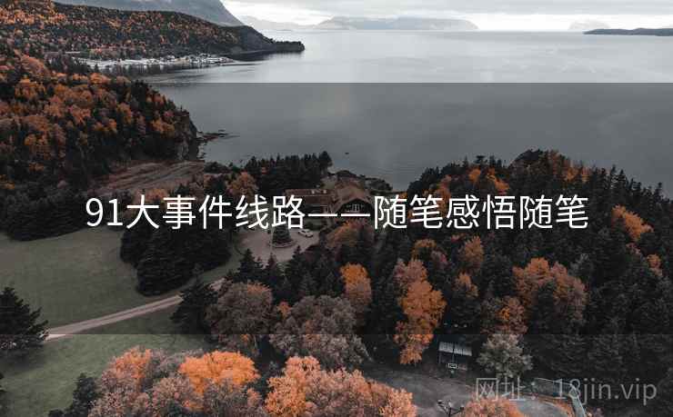 91大事件线路——随笔感悟随笔