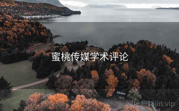 蜜桃传媒学术评论
