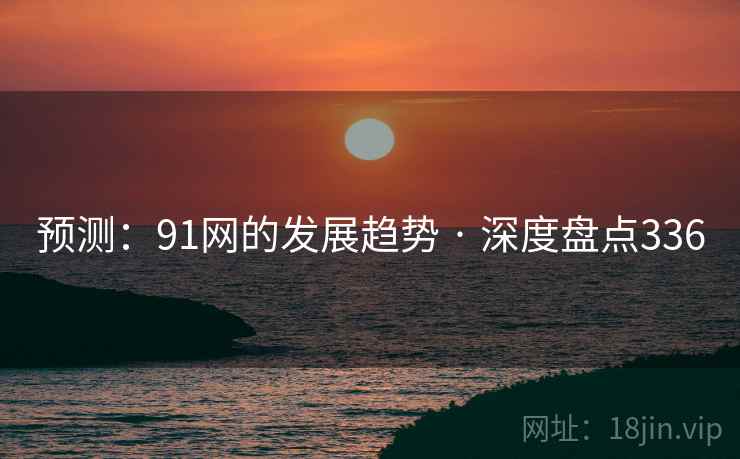 预测:91网的发展趋势 · 深度盘点336